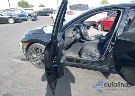 2020 Honda Civic Sport from USA, damaged, VIN 2HGFC2F83LH572885